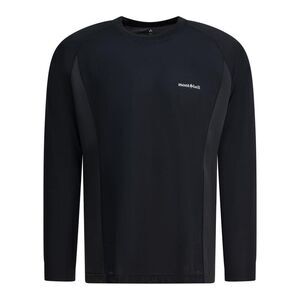 MONTBELL Men's Cool Long Sleeve Shirt Men BLACK T-Shirts